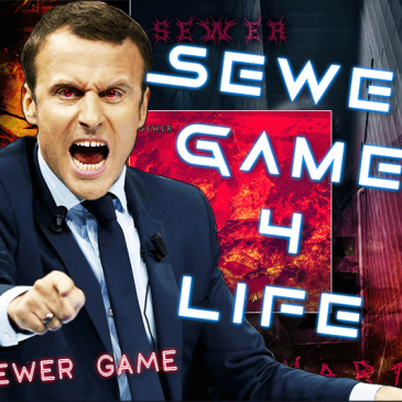 Emmanuel Macron et le SEWER Metal.
